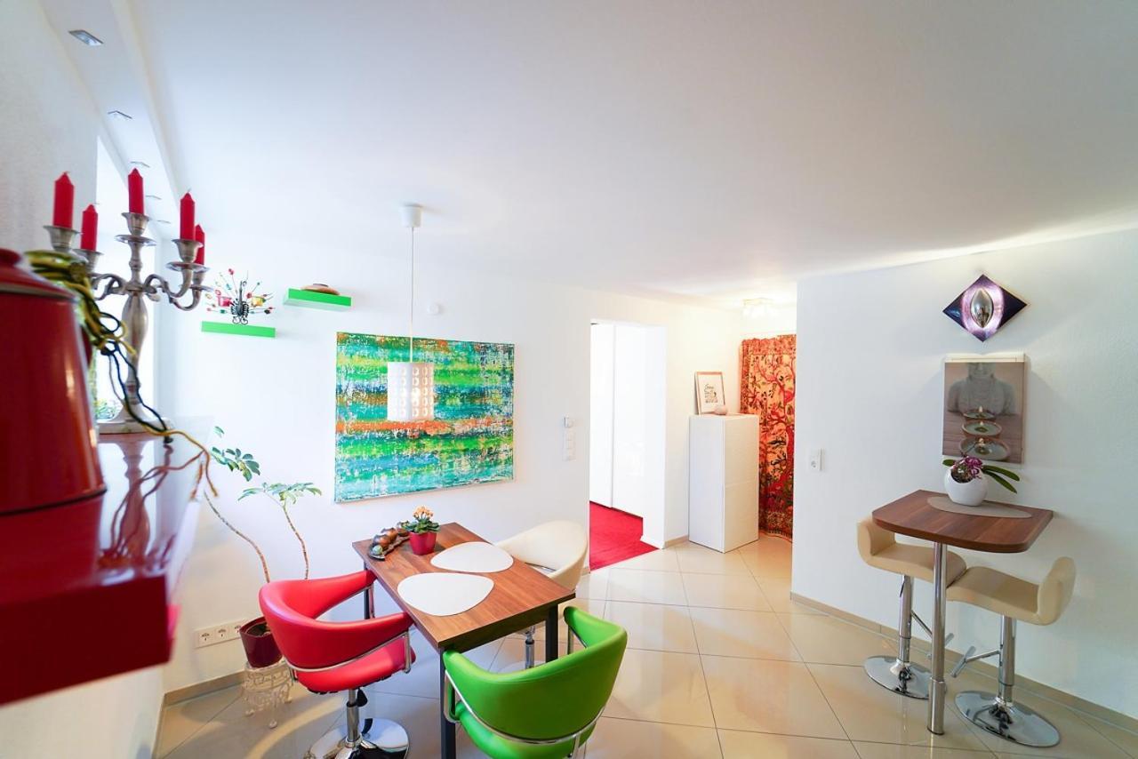 Freundliche Ferienwohnung Bad Urach Exterior foto